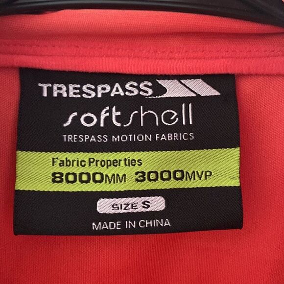 TRESPASS Women’s Navy Soft Shell Jacket Size S - Picture 3 of 7